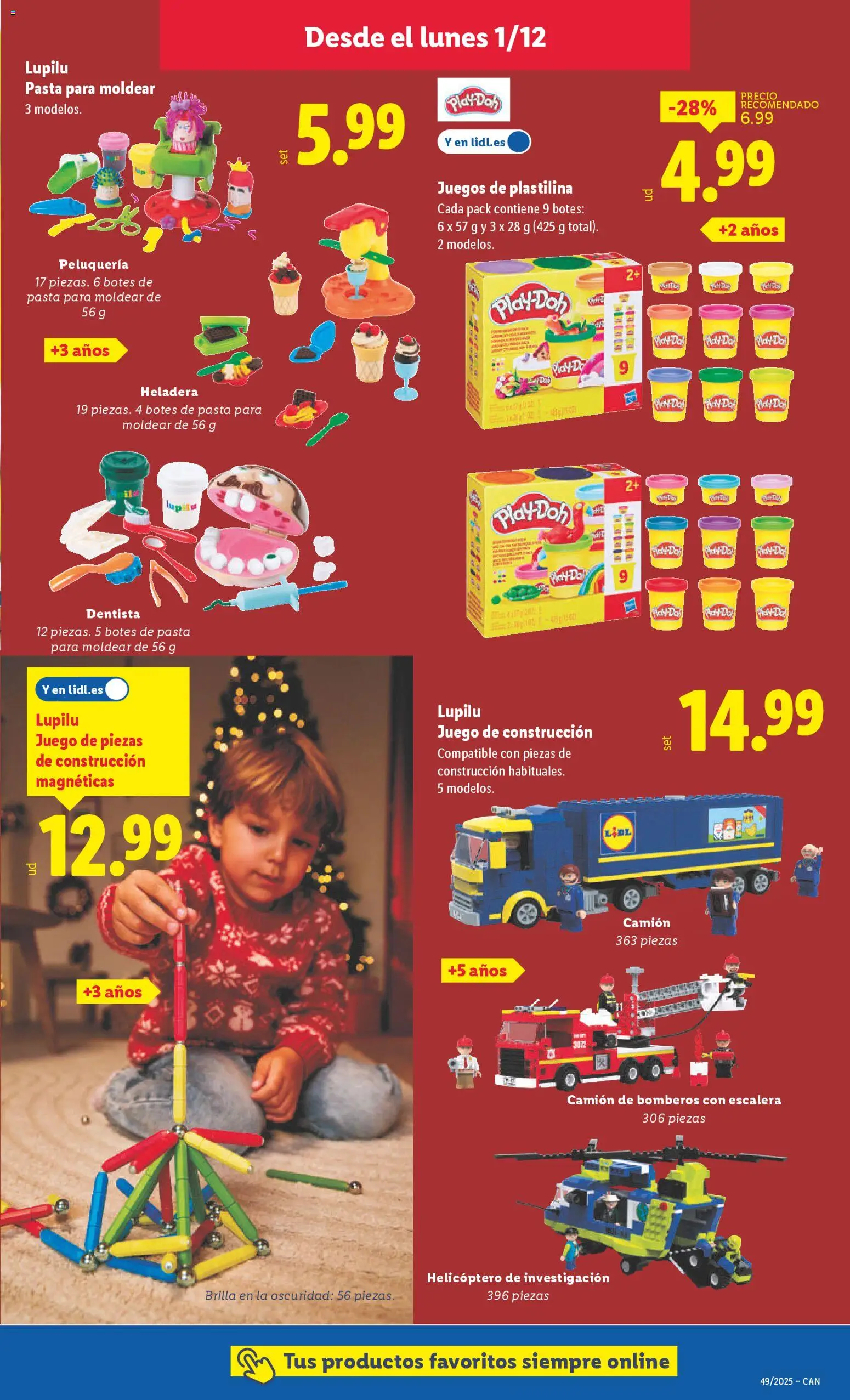 Lidl - Canarias │ válido desde el 01.12.2025 | Página: 9 | Productos: Pasta