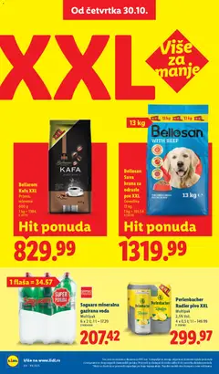 Perlenbacher Radler pivo XXL, Multipak 2,5% Vol. 4 x 0,5 l - pregled Lidl kataloga - važi od 30.10.2025 | Strana: 40 | Proizvode: Govedina, Voda, Kafa, Pivo