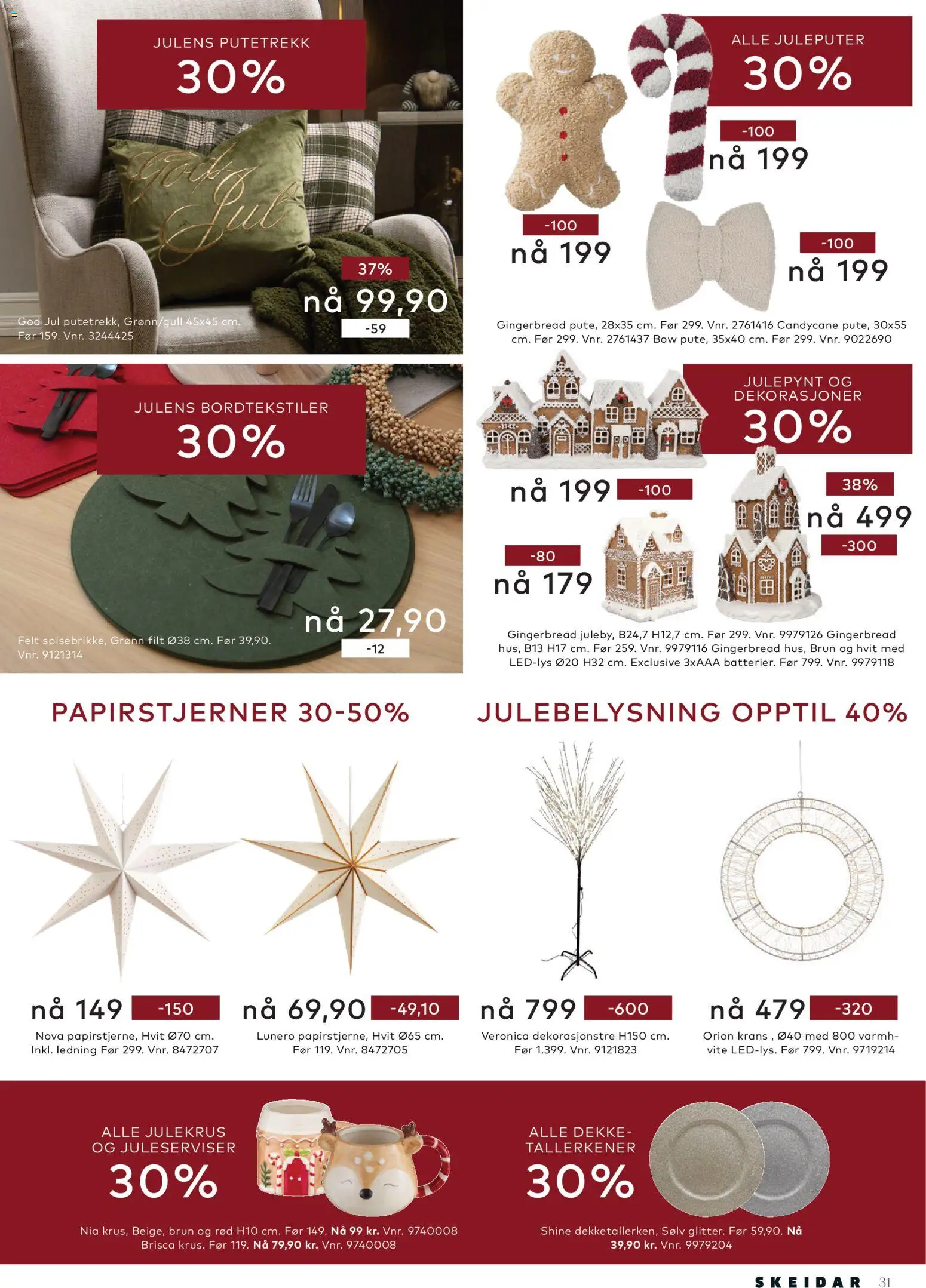 {H1} | Side: 31 | Produkter: Moulin à café, Ledning, Putetrekk