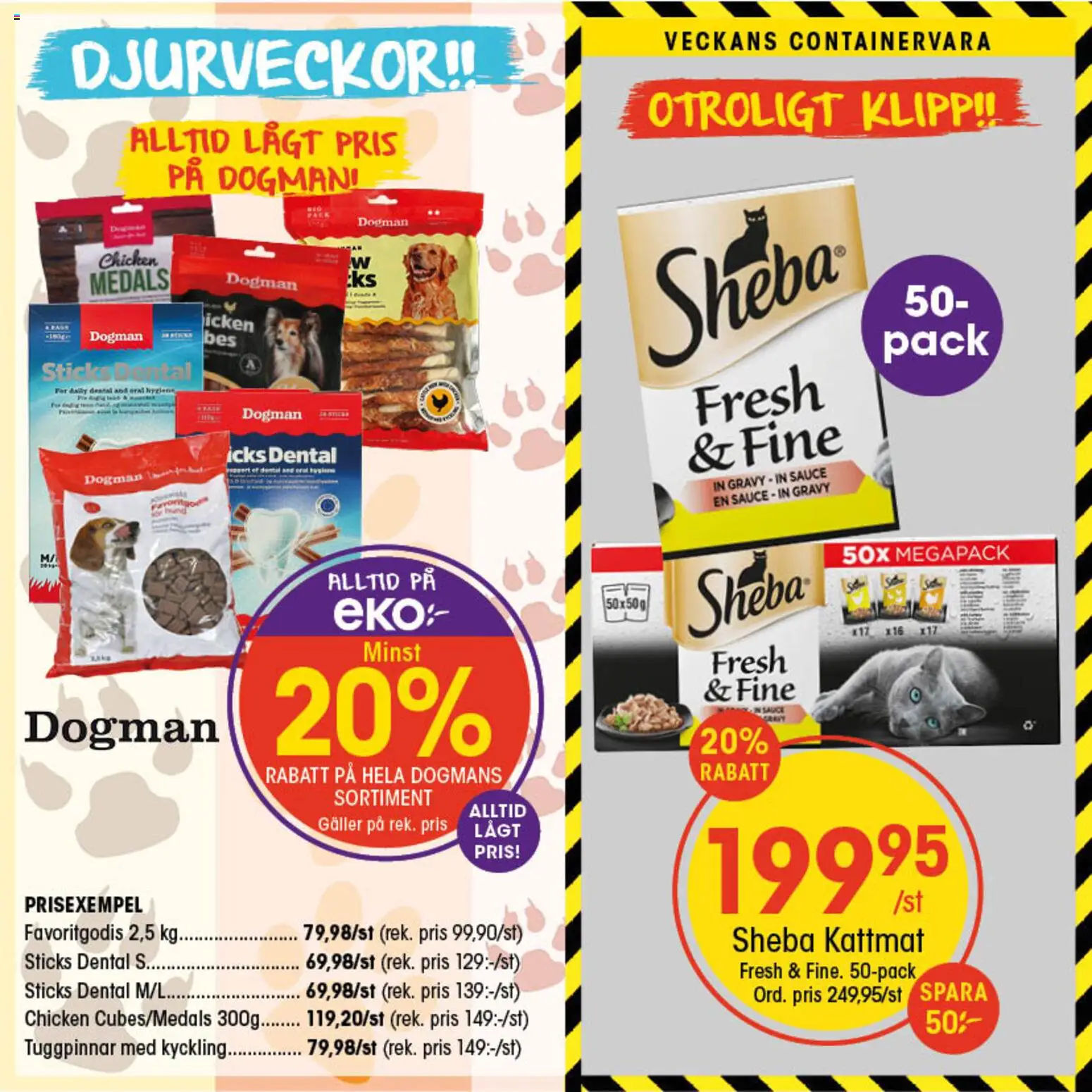 EKO reklamblad aktuell från 03.11.2025 | Sida: 2 | Produkter: Galler, Kattmat