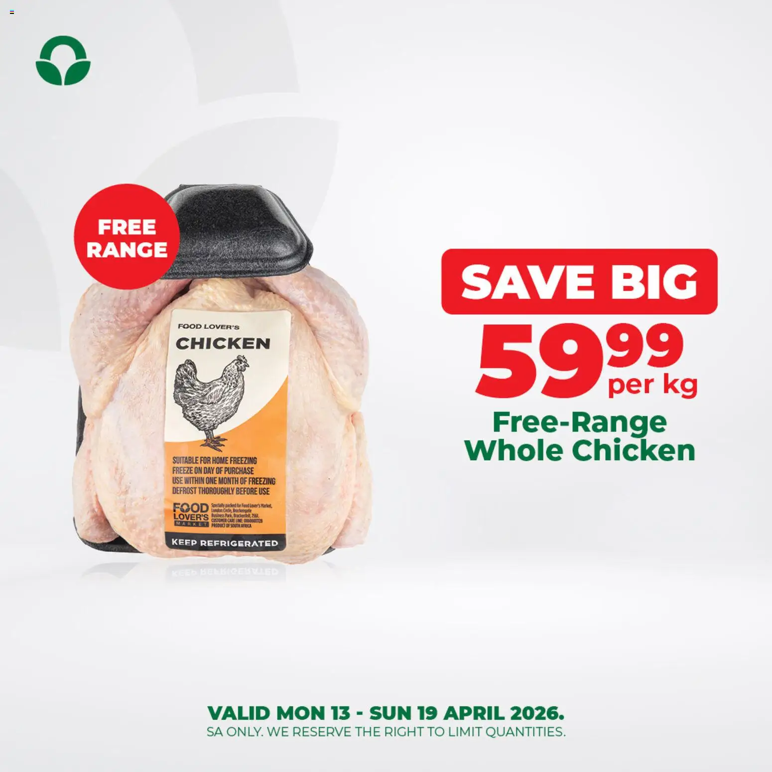 New Food Lover's Market catalogue – valid from 13.04.2026 | Page: 2 | Products: Chicken