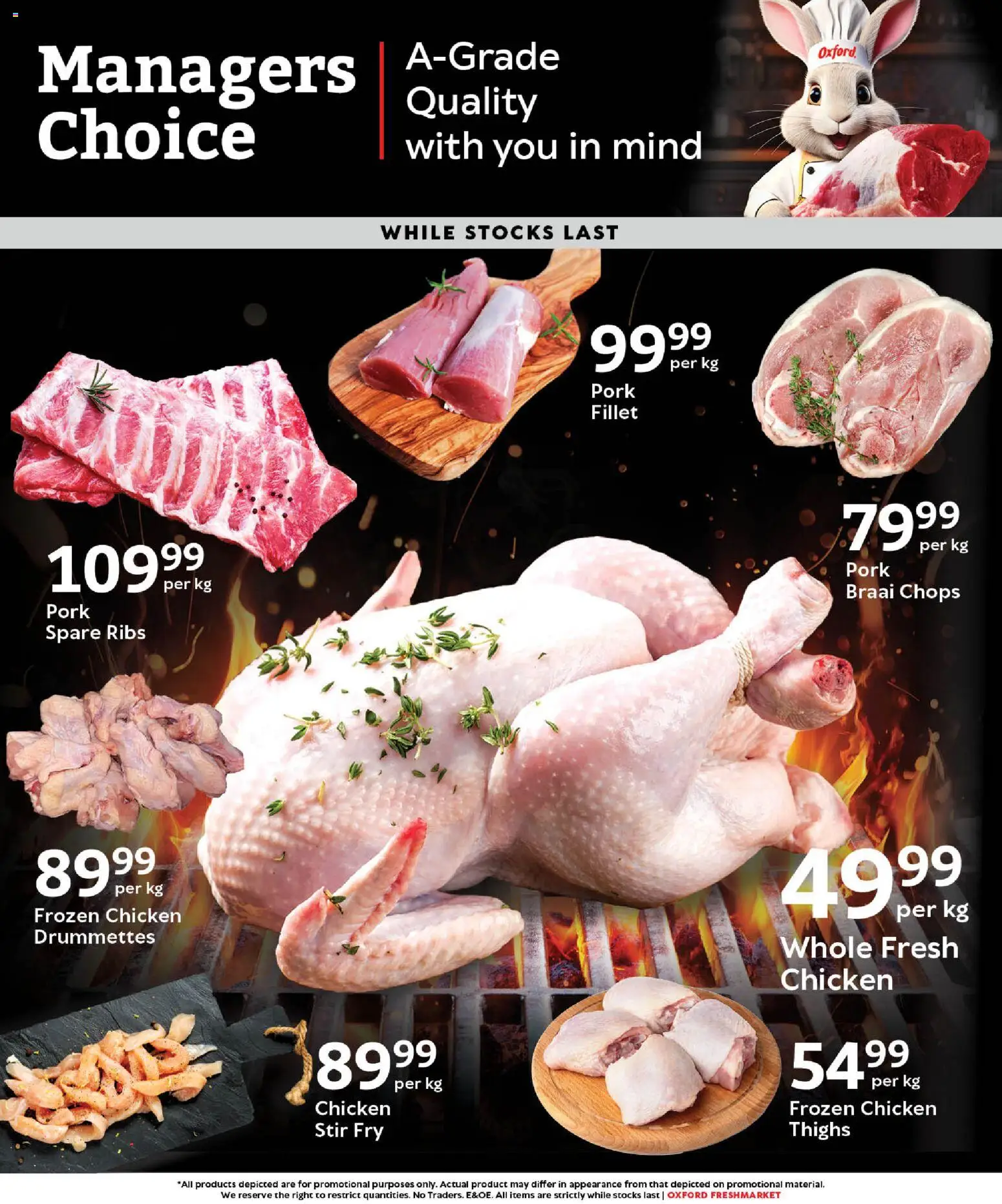 New Oxford Freshmarket catalogue – valid from 11.03.2026 | Page: 2 | Products: Ribs, Chicken, Pork