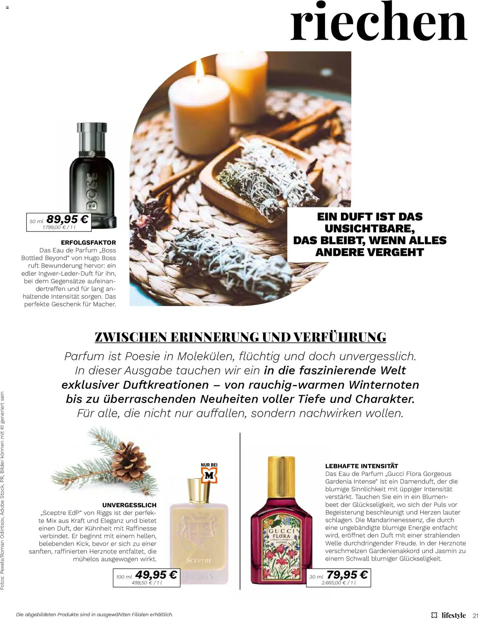 Müller Lifestyle – gültig ab 14.11.2025 | Seite: 21 | Produkte: Duft, Bilder, Eau de Parfum, Hugo