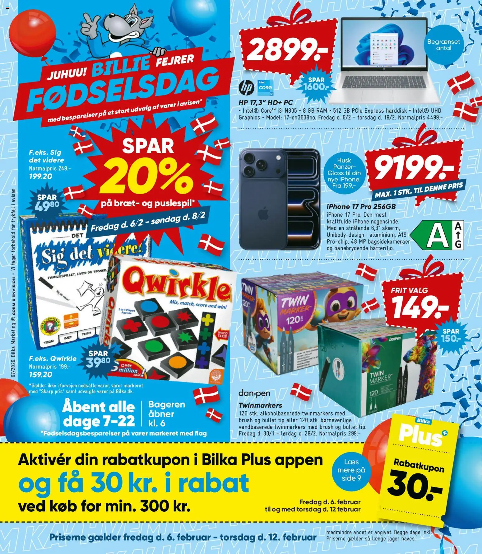 Bilka tilbudsavis – gyldig fra 06.02.2026 | Side: 1