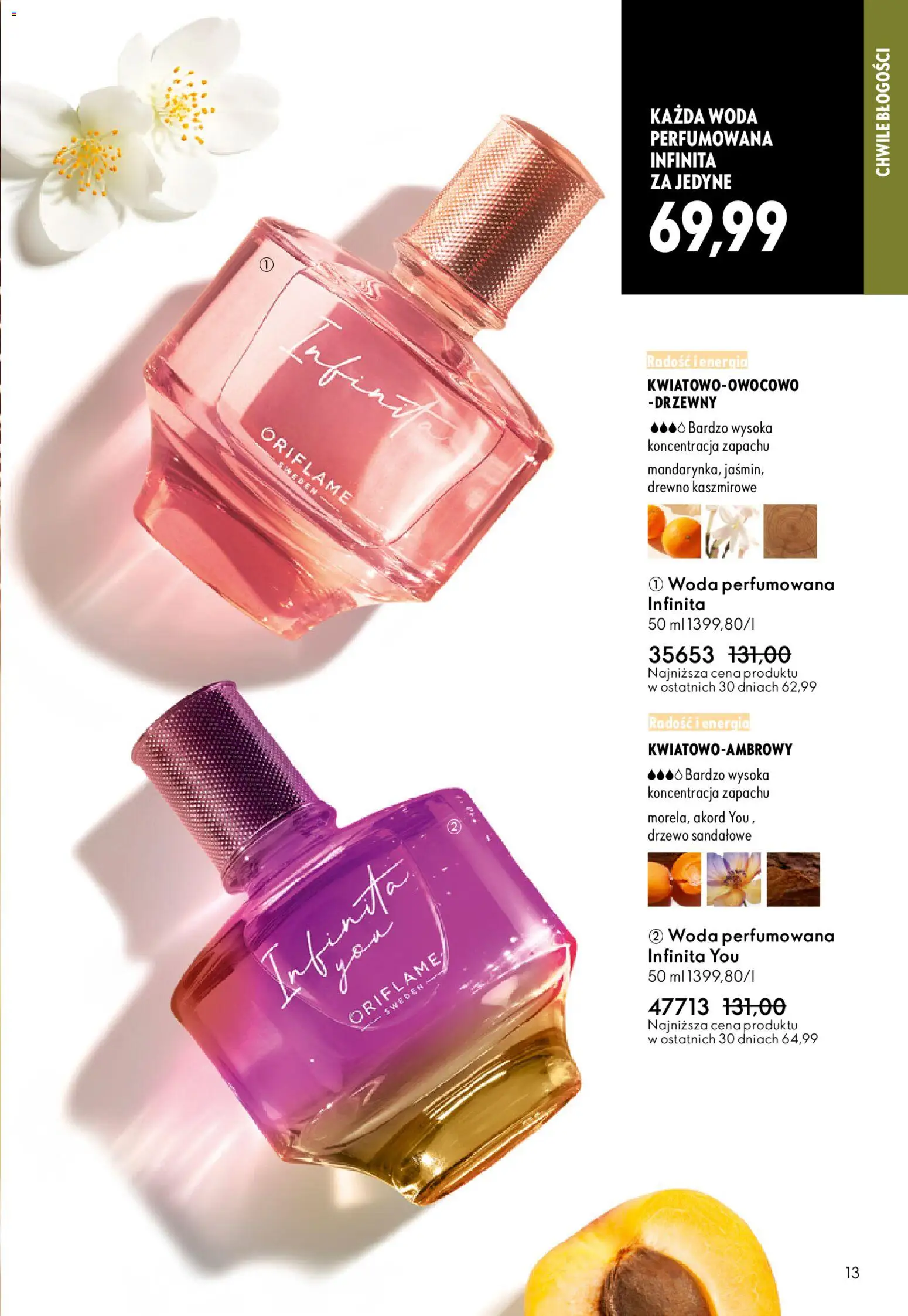 Oriflame Katalog 5 2026 od 25.03.2026 | Strona: 13 | Produkty: Woda