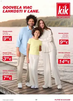 Kik leták platný od 19.03.2026