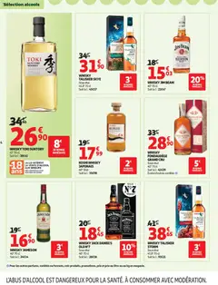 Auchan folder / publicité - Voorbeeld van een folder van Auchan, geldig van 27.11.2025 | Pagina: 4 | Producten: Bourbon, Whisky, La, Etui