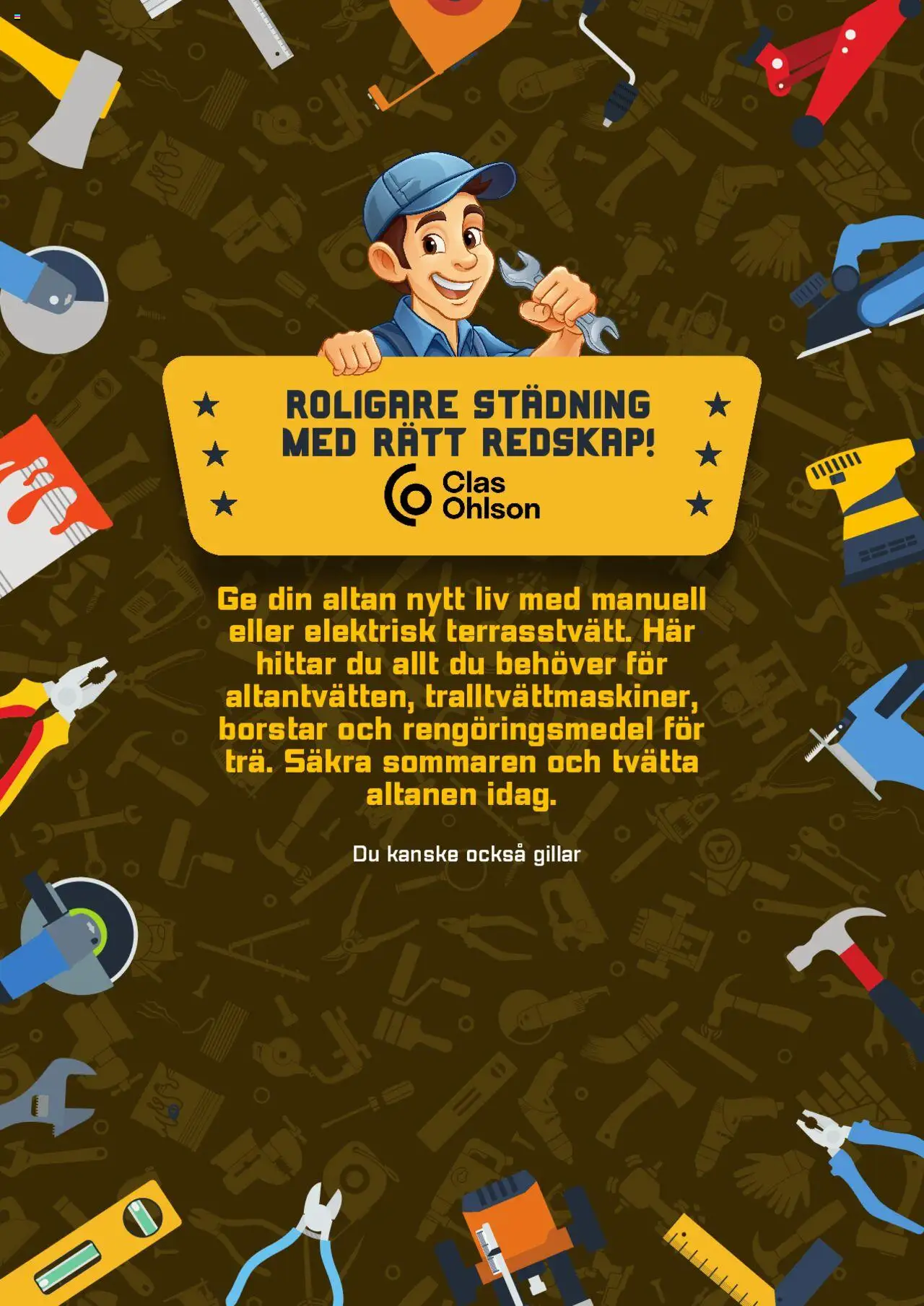Clas Ohlson reklamblad aktuell från 23.07.2025 | Sida: 1 | Produkter: Rengöringsmedel