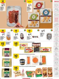 Pré-visualização Continente folheto válido de 14.10.2025 | Página: 15 | Produtos: Tábua, Queijo, Lombo, Cheddar