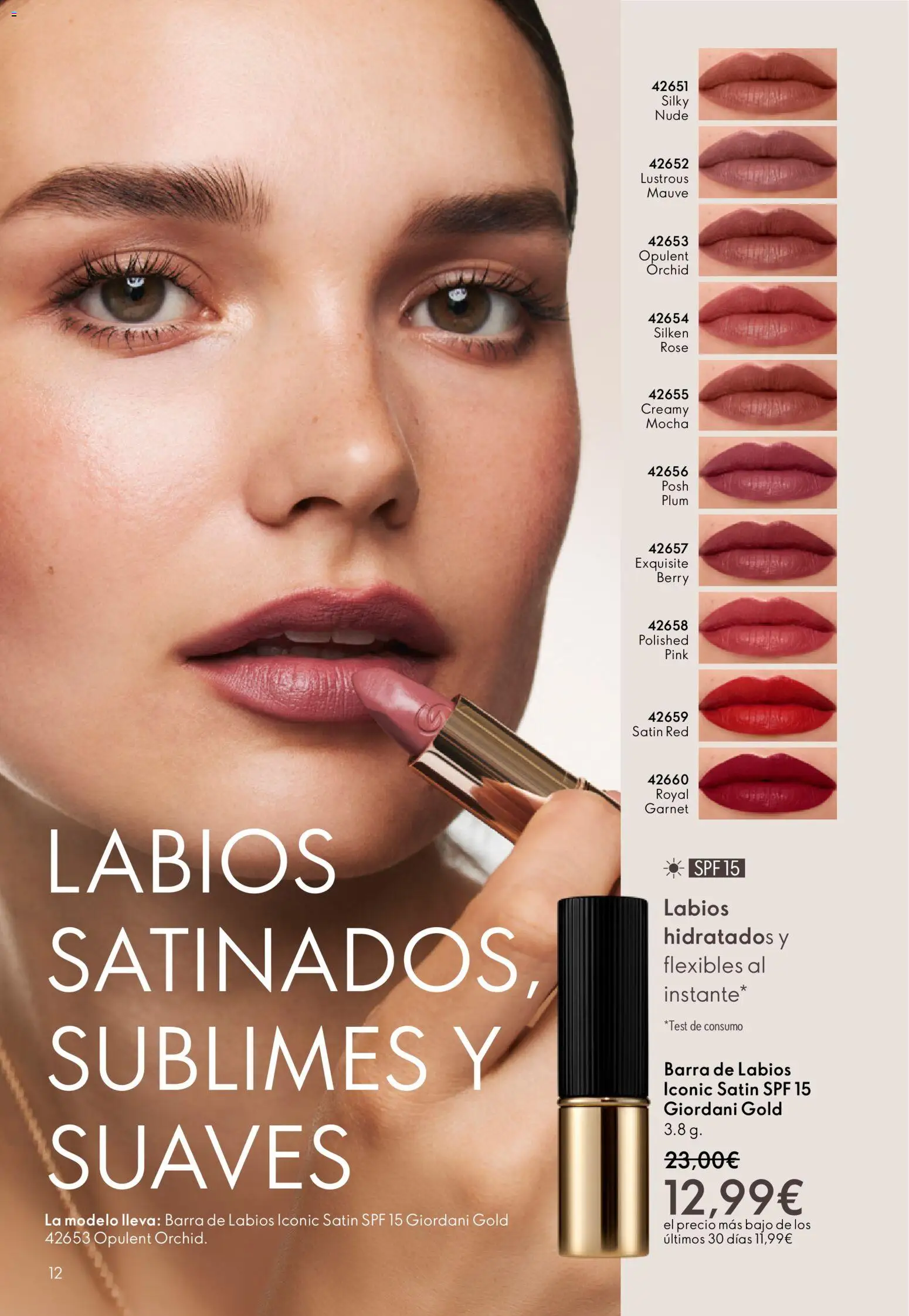 Oriflame - Catálogo Campaña 3 │ válido desde el 18.02.2026 | Página: 12 | Productos: Barra de labios