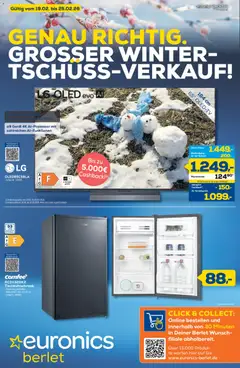 Euronics  Aktueller Prospekt Berlet ab 19.02.2026 gültig