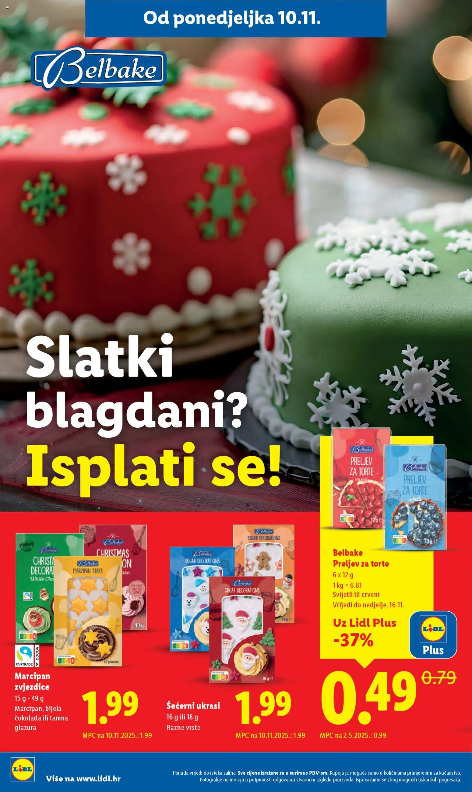 Lidl katalog | vrijedi od 10.11.2025 | Stranica: 18 | Proizvodi: Čokolada