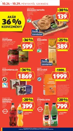 MAKARÓNI, 4 tojásos, 500 g/csomag - amely érvényes a következő dátumtól: 24.10.2025 | Oldal: 16