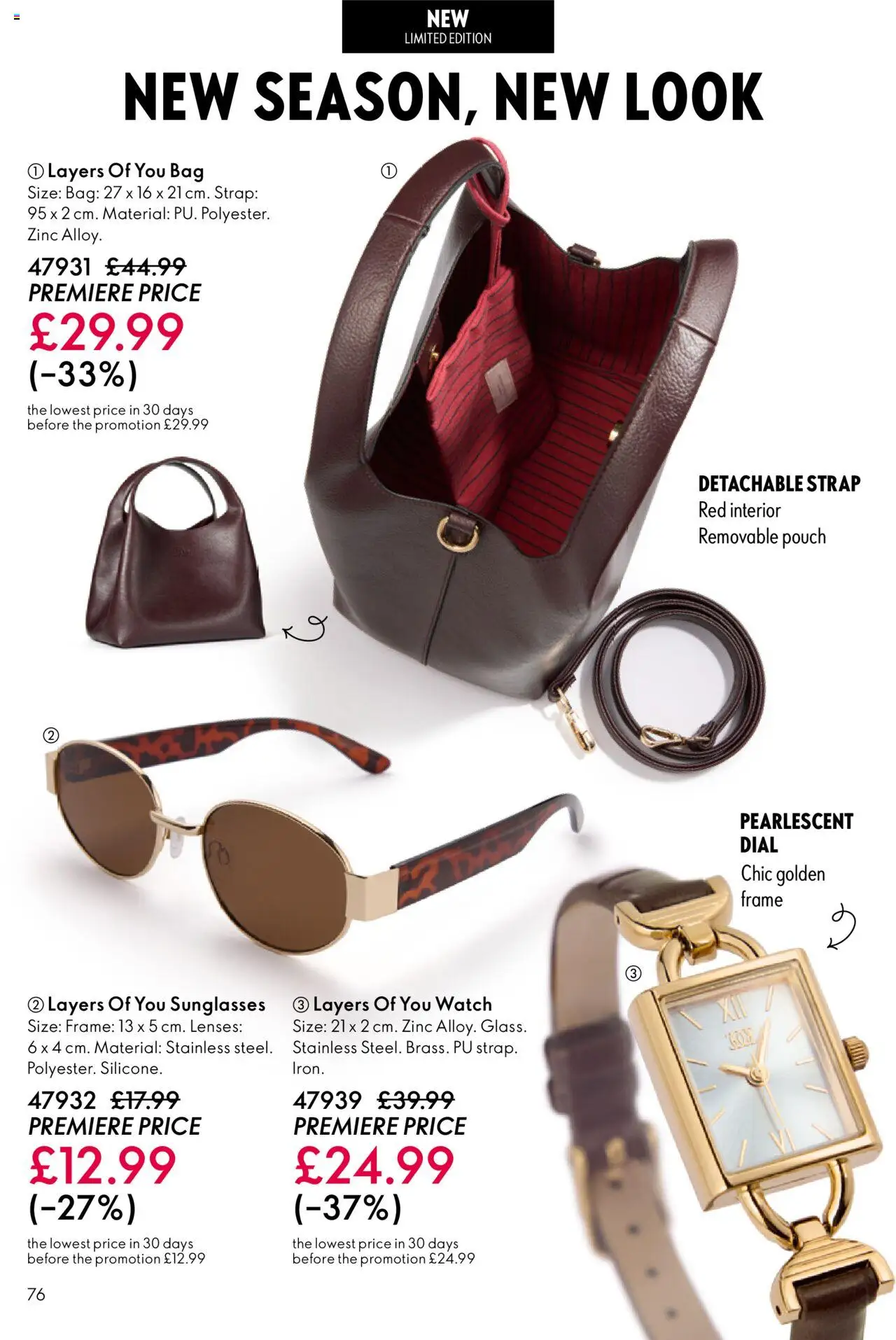  | Page: 76 | Products: Watch, Bag