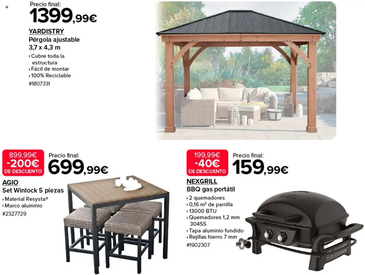 Costco catálogo │ válido desde el 04.06.2025 | Página: 5 | Productos: Marco, Parrilla