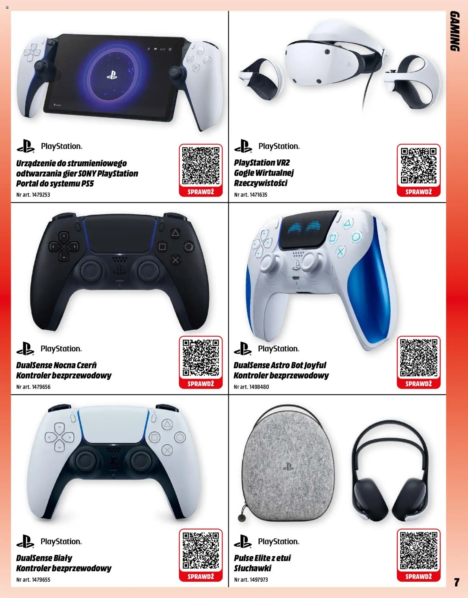 Media Markt promocje od 01.12.2025 | Strona: 7 | Produkty: Słuchawki, Playstation, Kontroler