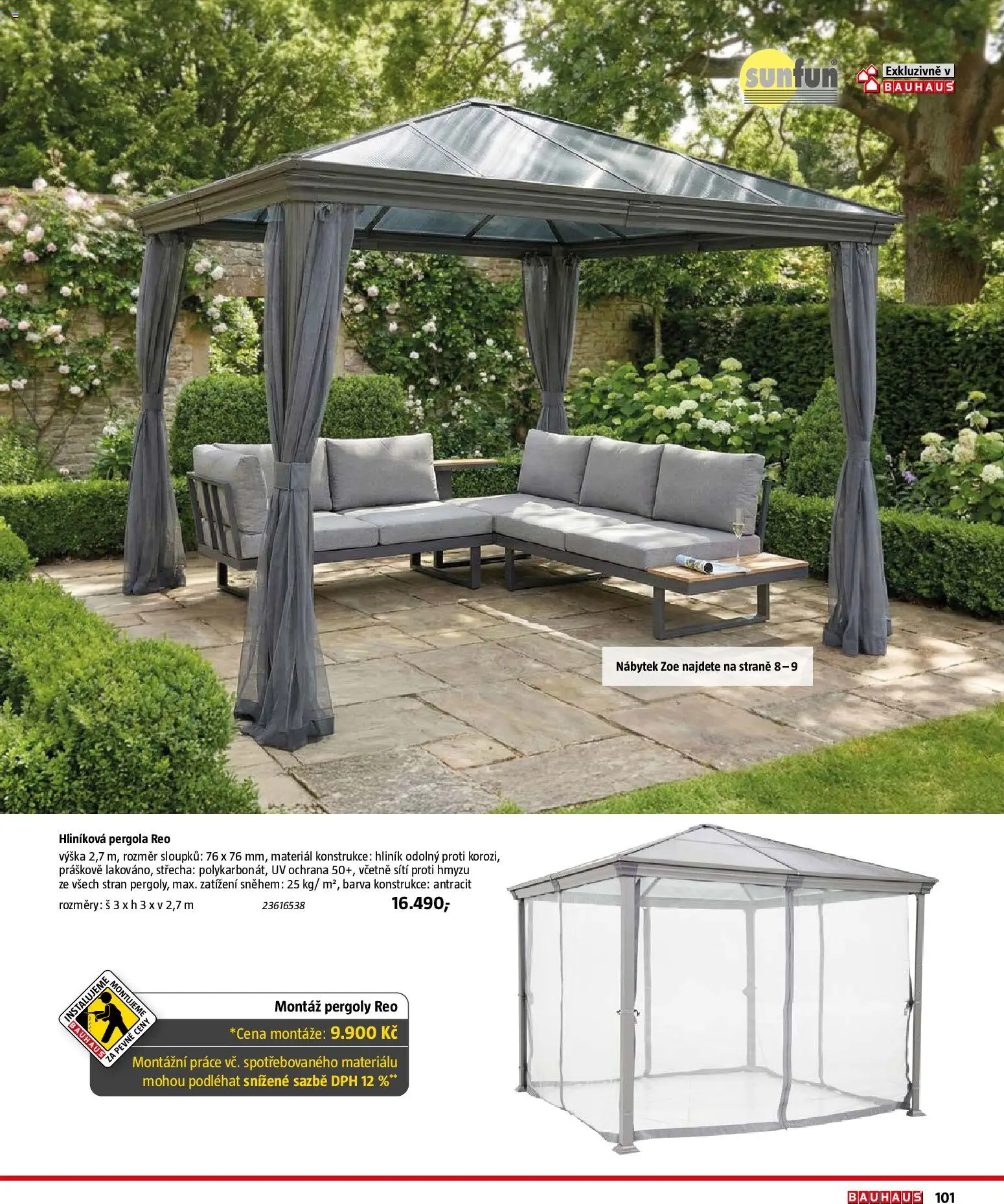 Bauhaus katalog Záhradní nábytek od 08.04.2026 | Strana: 101 | Produkty: Nábytek