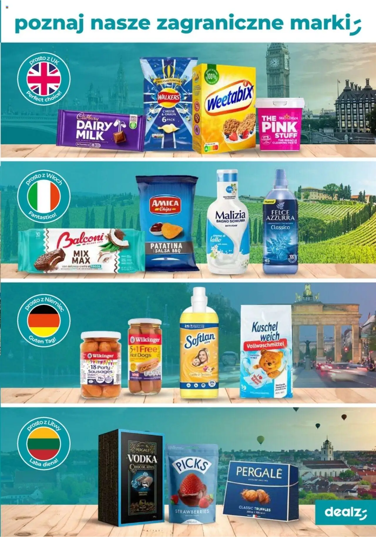 Dealz Gazetka - Wielkie otwarcie Włocławek, Kruszyńska 27 od 21.08.2025 | Strona: 3 | Produkty: Vodka