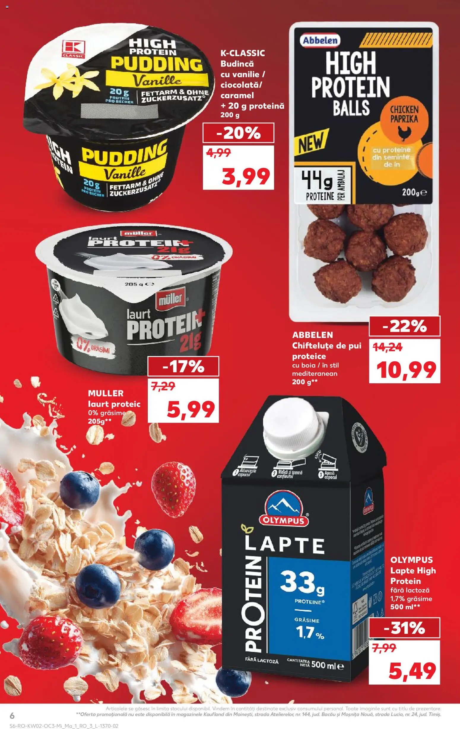 Noul catalog Kaufland – valabil de la 07.01.2026 | Pagină: 6 | Produse: Masaüstü kılıfı, Hacıyatmaz Kedi Oyuncağı, Semințe, Lapte