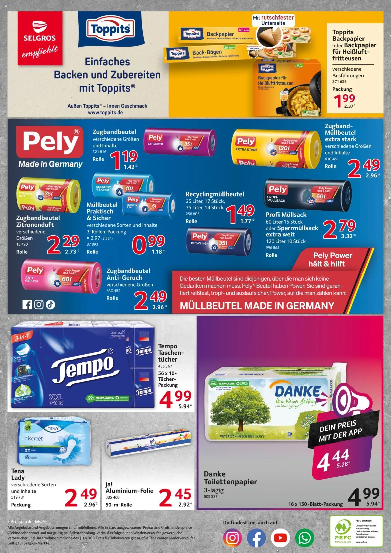 Selgros Prospekt 	 – gültig ab 08.01.2026 | Seite: 20 | Produkte: Duft, Tempo, Zitronen, Toilettenpapier