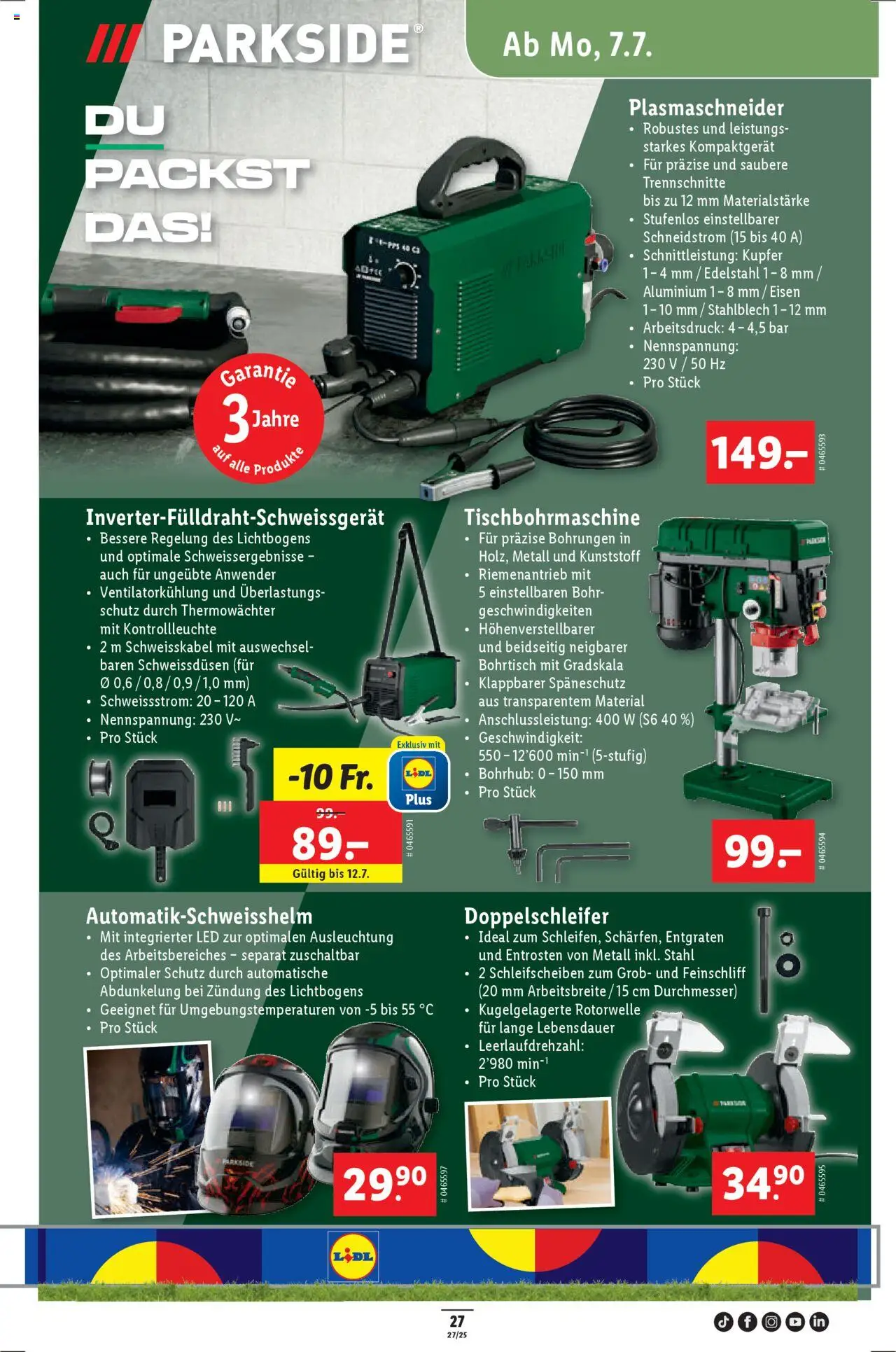Lidl Aktionen ab 03.07.2025 | Seite: 27 | Produkte: Eisen