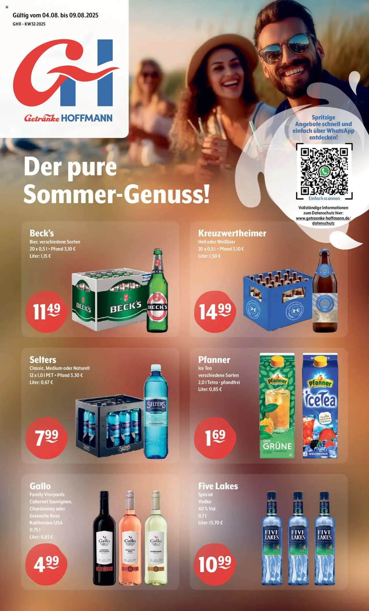Getränke Hoffmann Prospekt - gültig ab dem 04.08.2025 | Seite: 1