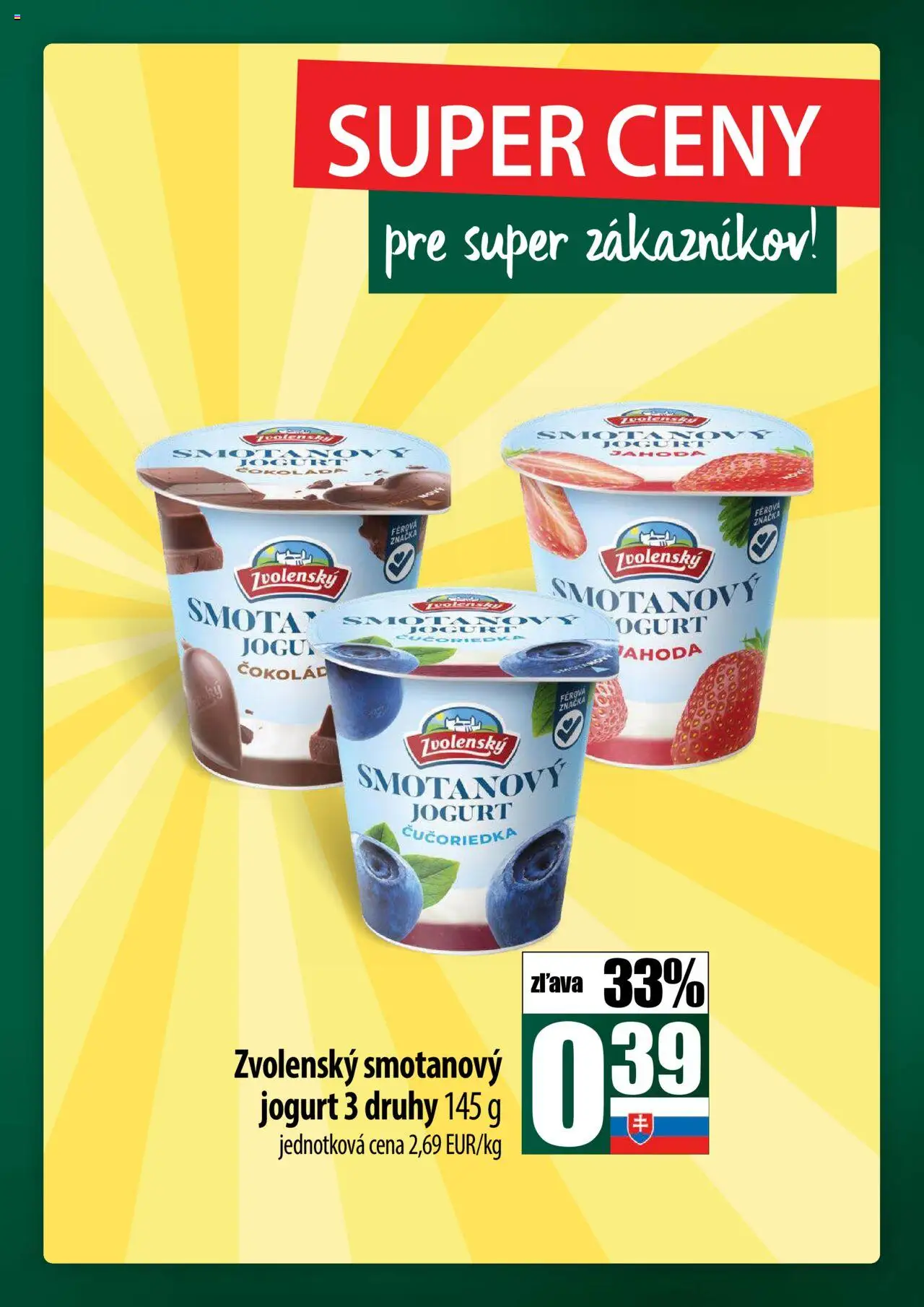 Nové COOP Jednota akcie – leták je platný od 04.09.2025 | Strana: 23 | Produkty: Jogurt