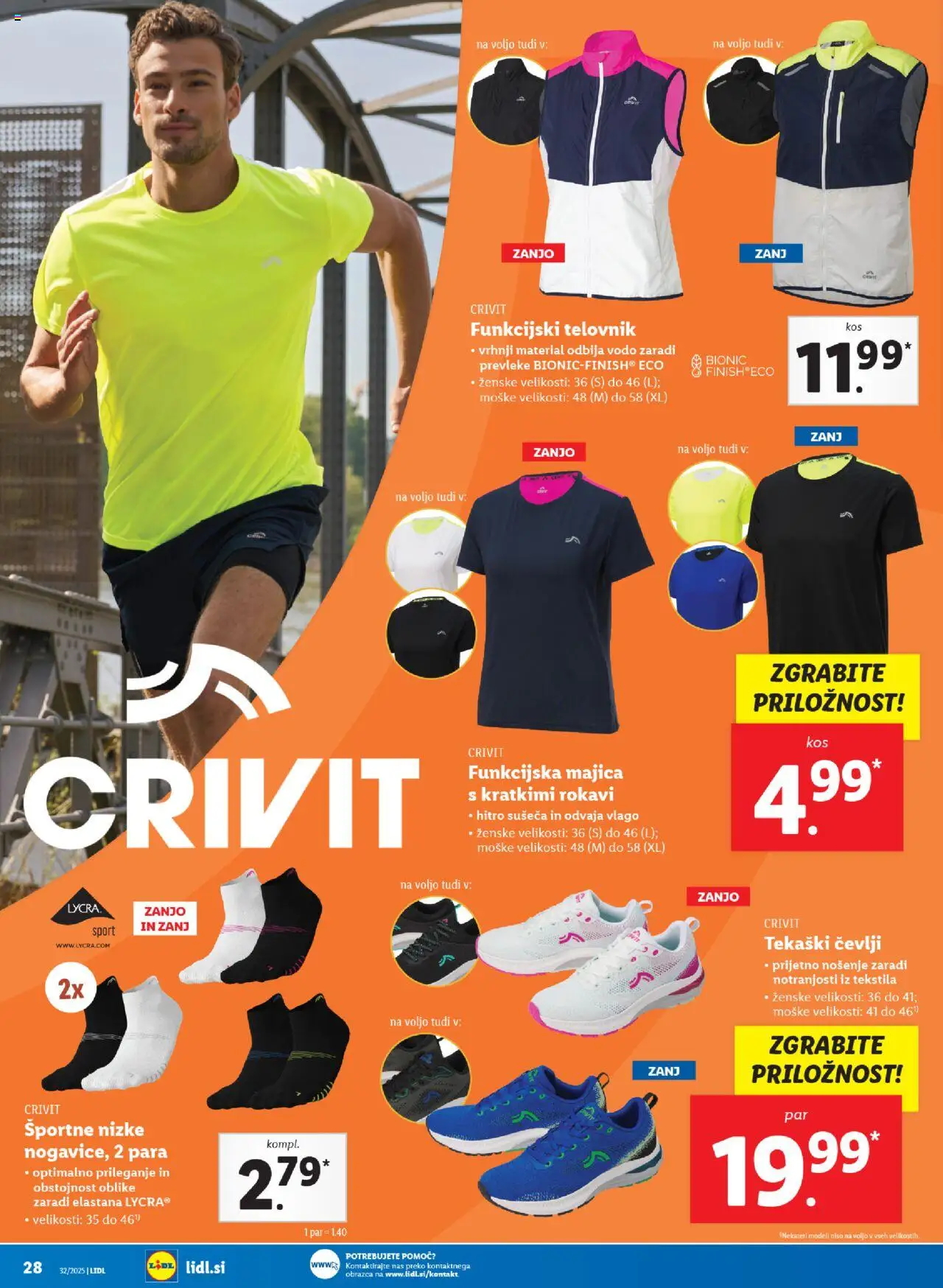 Lidl katalog │ velja od 07.08.2025 | Stran: 56 | Izdelki: Majica, Cevlji