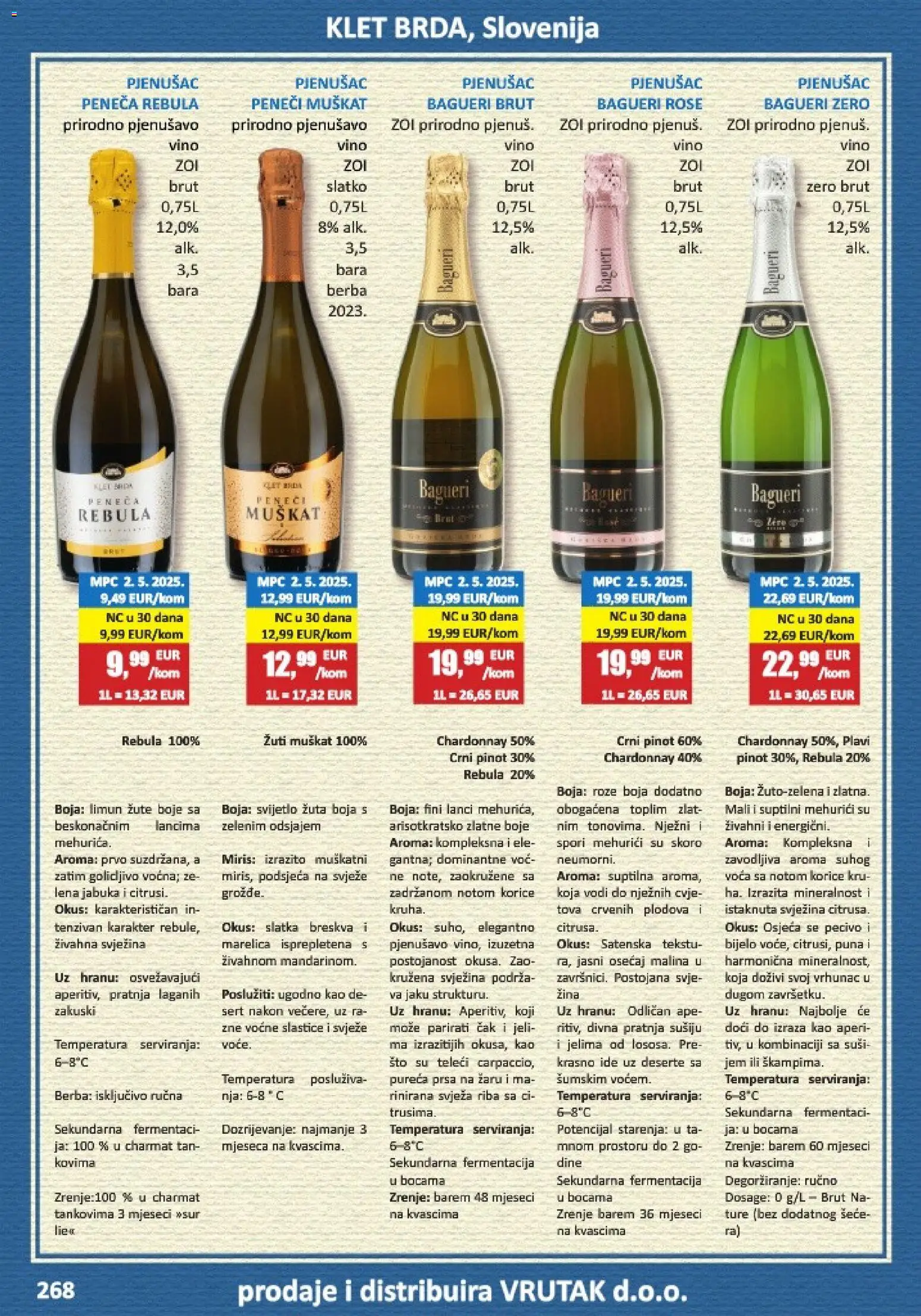 Vrutak katalog | vrijedi od 01.11.2025 | Stranica: 268 | Proizvodi: Miris, Vino, Breskva, Jabuka