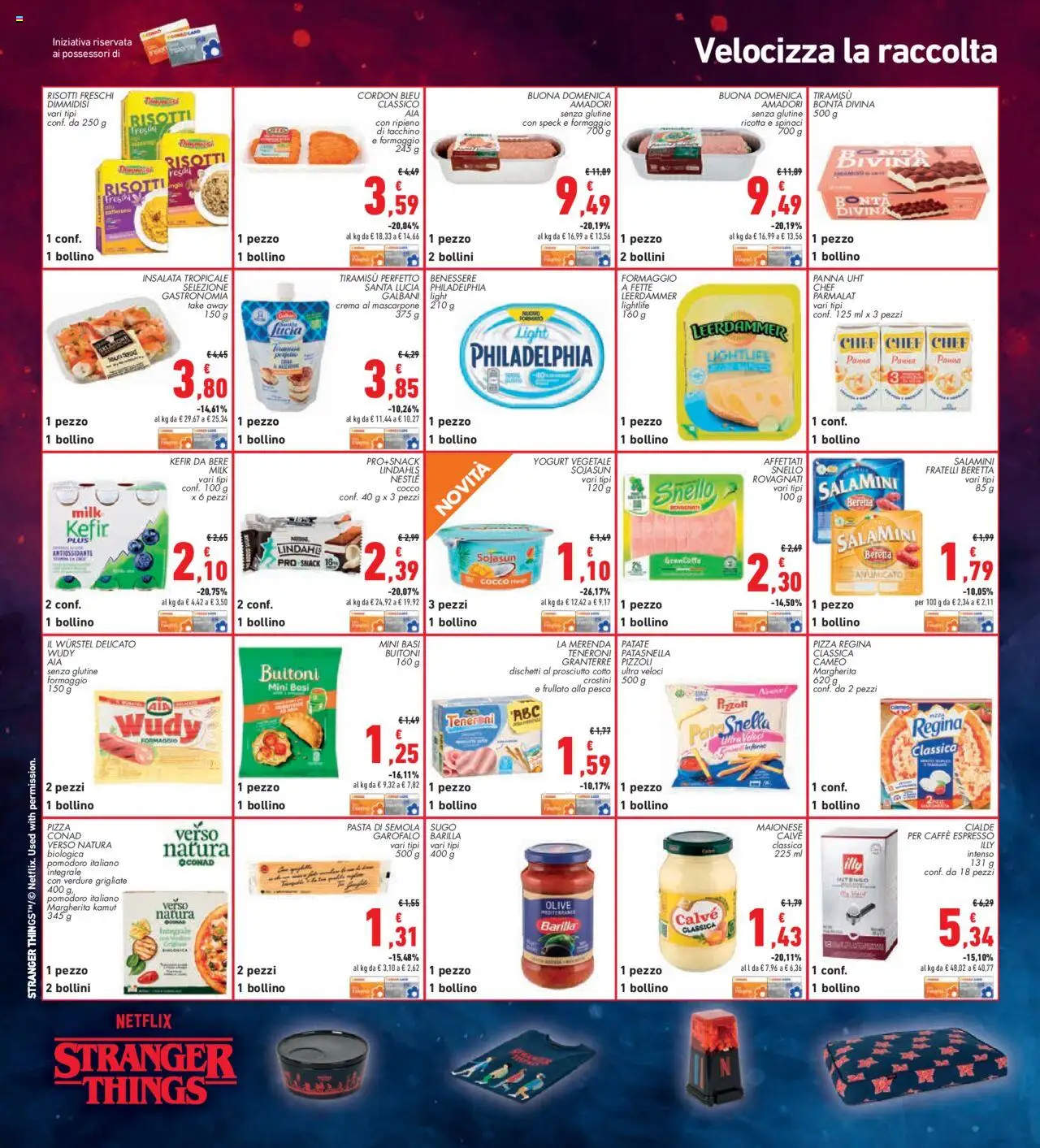 Volantino Conad del 23.10.2025 | Pagina: 32 | Prodotti: Prosciutto Cotto, Yogurt, Wurstel, Crostini