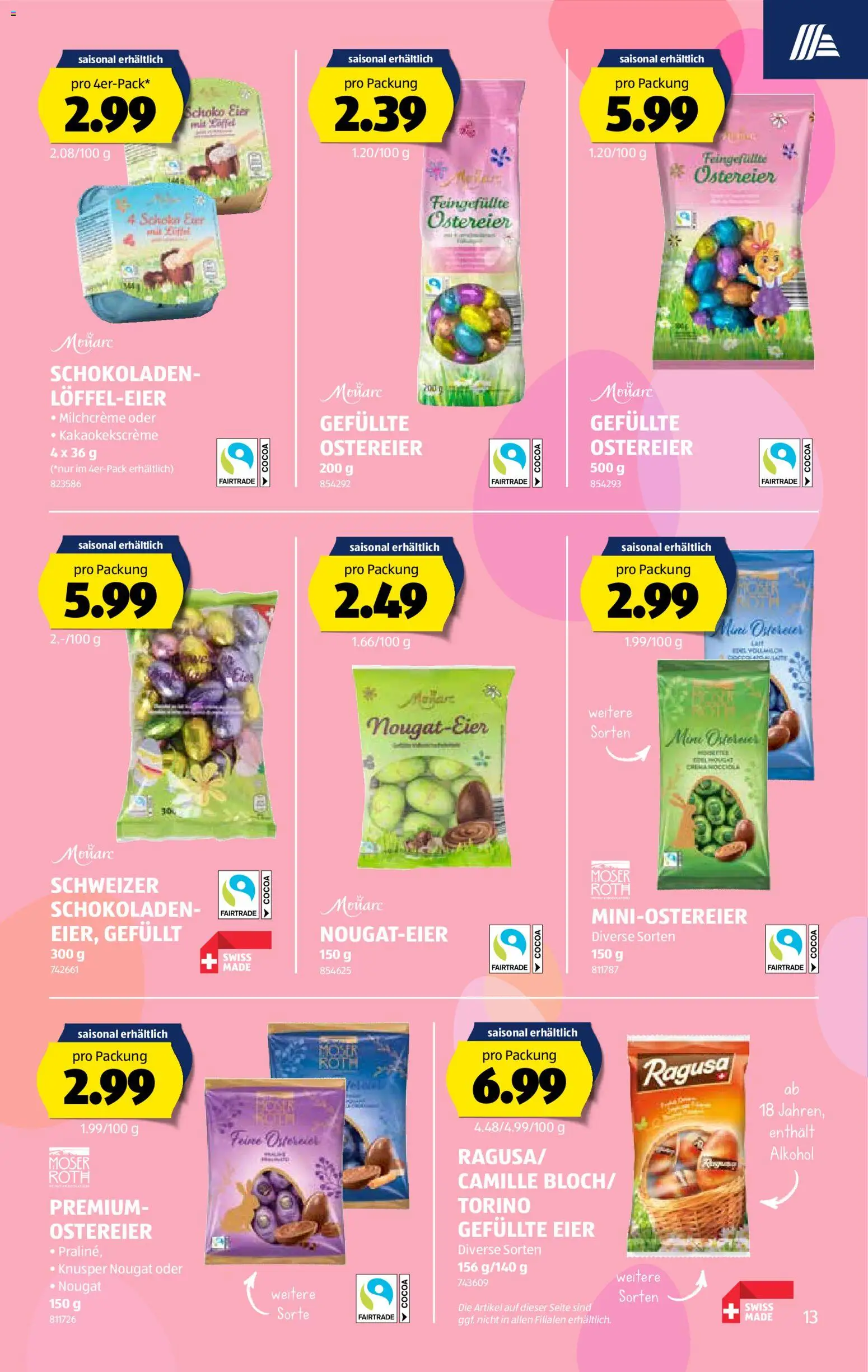 Aldi aktionen – gültig ab 02.04.2026 | Seite: 14 | Produkte: Eier