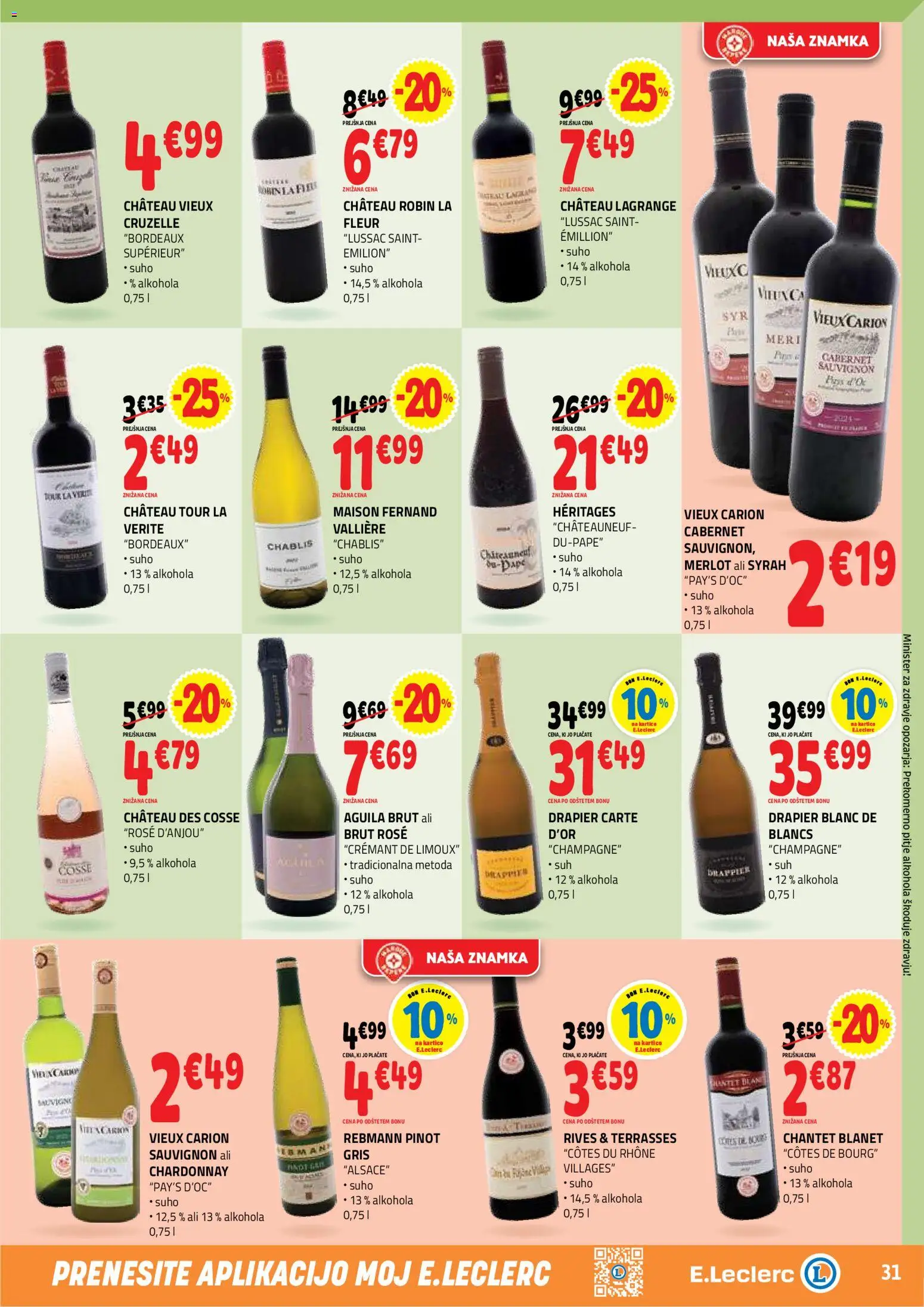 Novi E.leclerc katalog ponudbe – veljaven od 08.04.2026 | Stran: 31