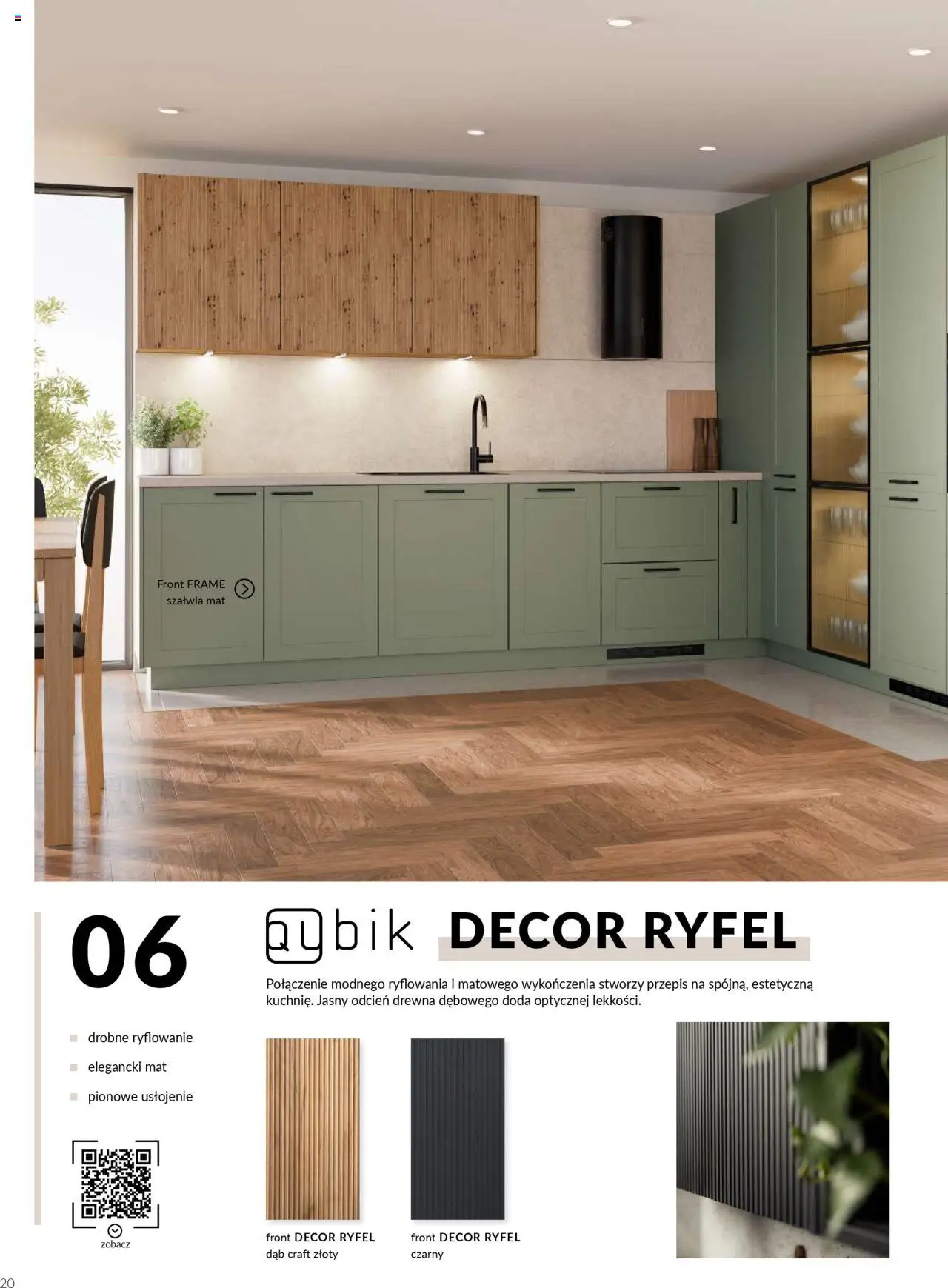 Salony Agata Gazetka - Kuchnie Qubik od 21.03.2025 | Strona: 20