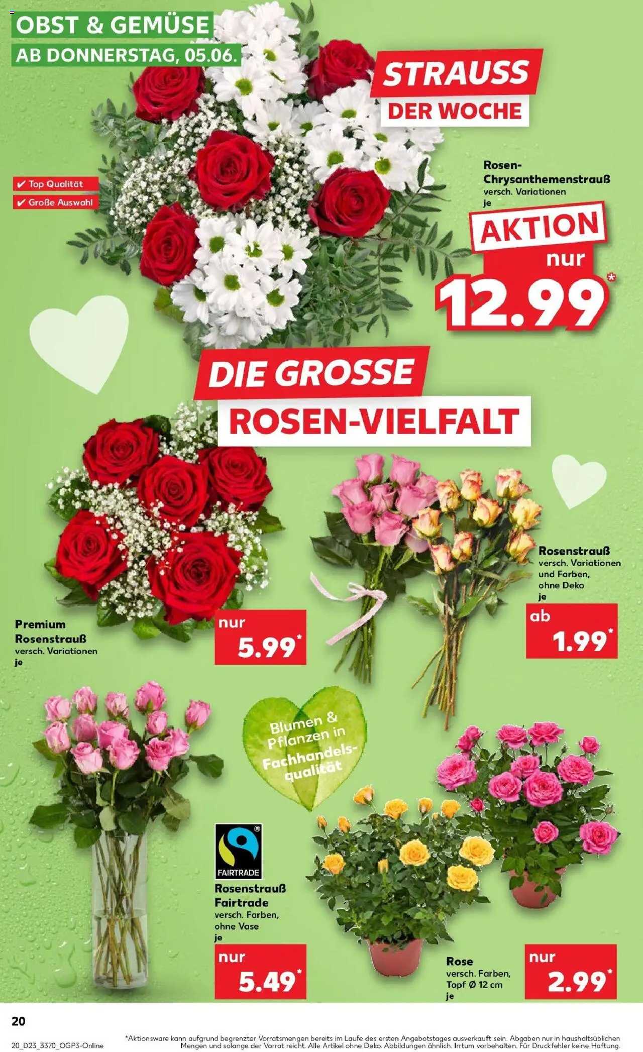 Kaufland prospekt Pasewalk	 - gültig ab dem 09.06.2025 | Seite: 37 | Produkte: Top, Vase, Gemüse, Obst