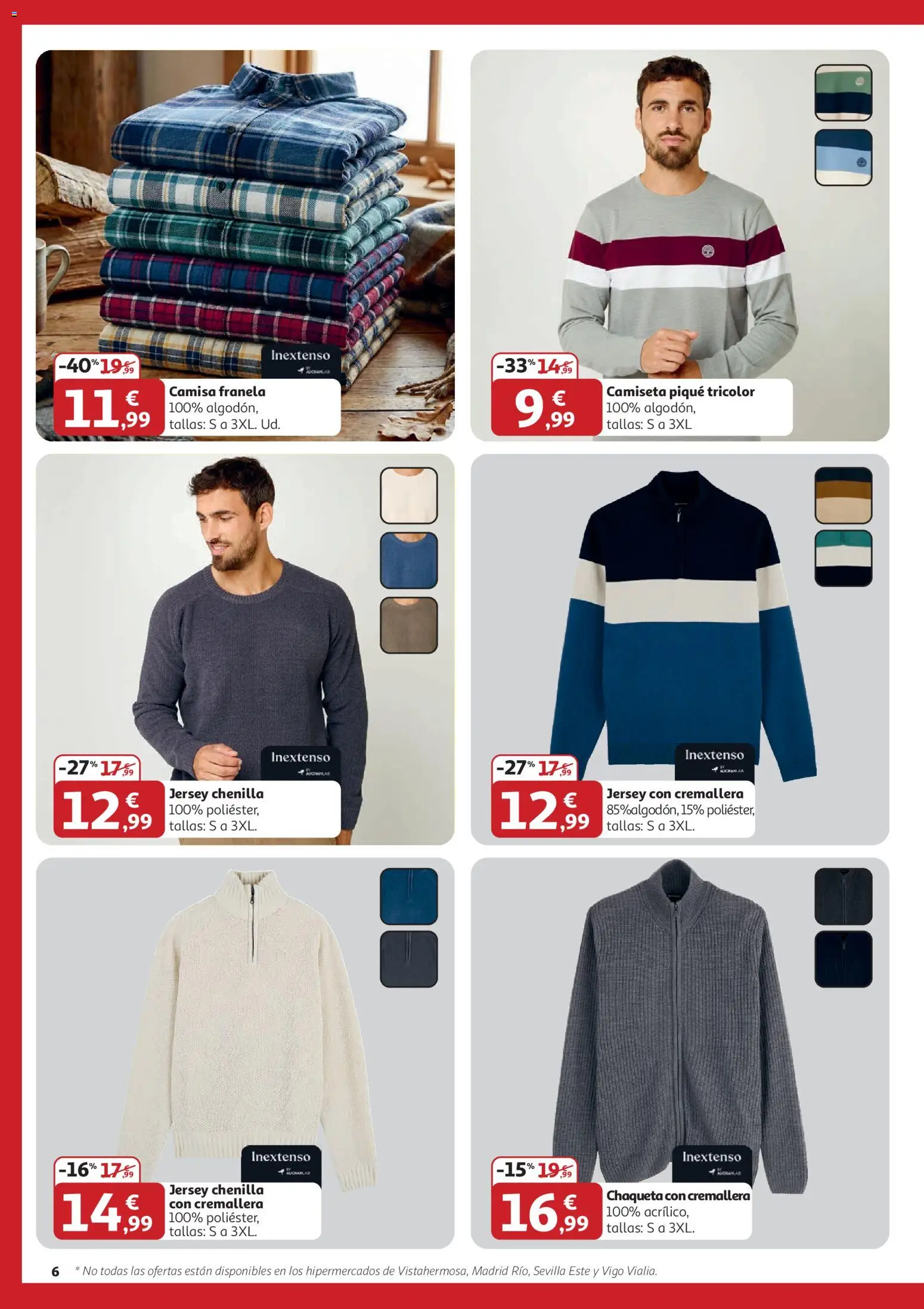 Alcampo - HG Nacional │ válido desde el 26.12.2025 | Página: 6 | Productos: Camisa, Chaqueta