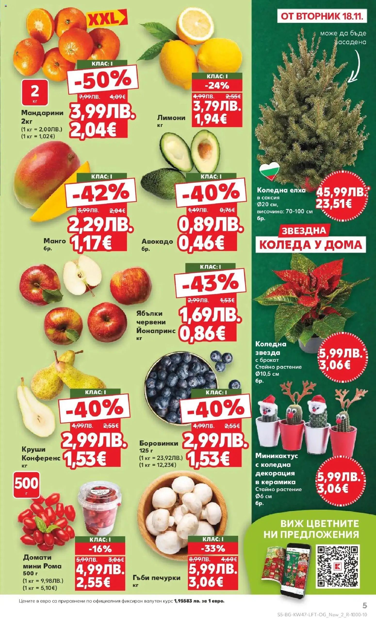 {H1} | Страница: 5 | Продукти: Боровинки, Ябълки, Гъби, Декорация