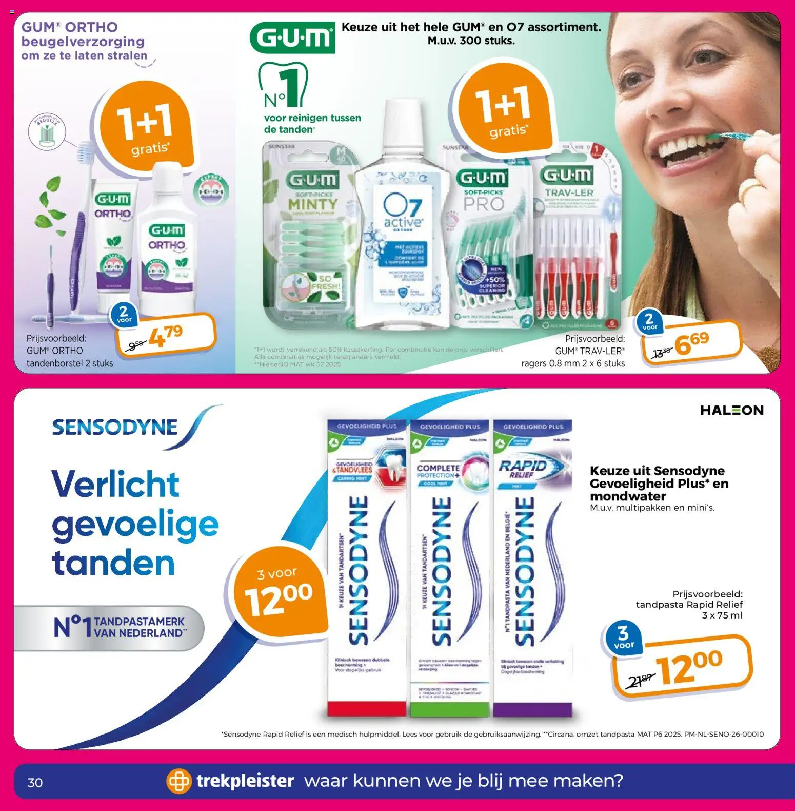 {H1} | Pagina: 34 | Producten: Tandpasta, Tandenborstel, Mondwater, Gum