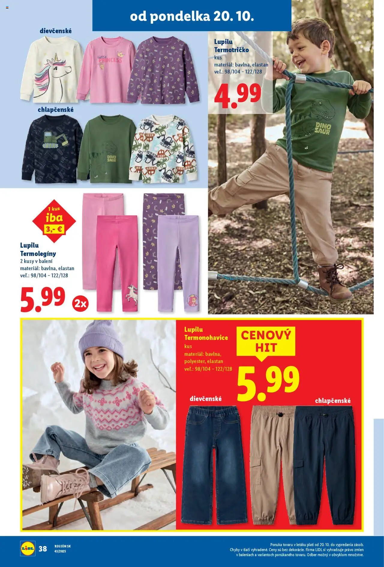 Nové Lidl akcie – leták je platný od 20.10.2025 | Strana: 54