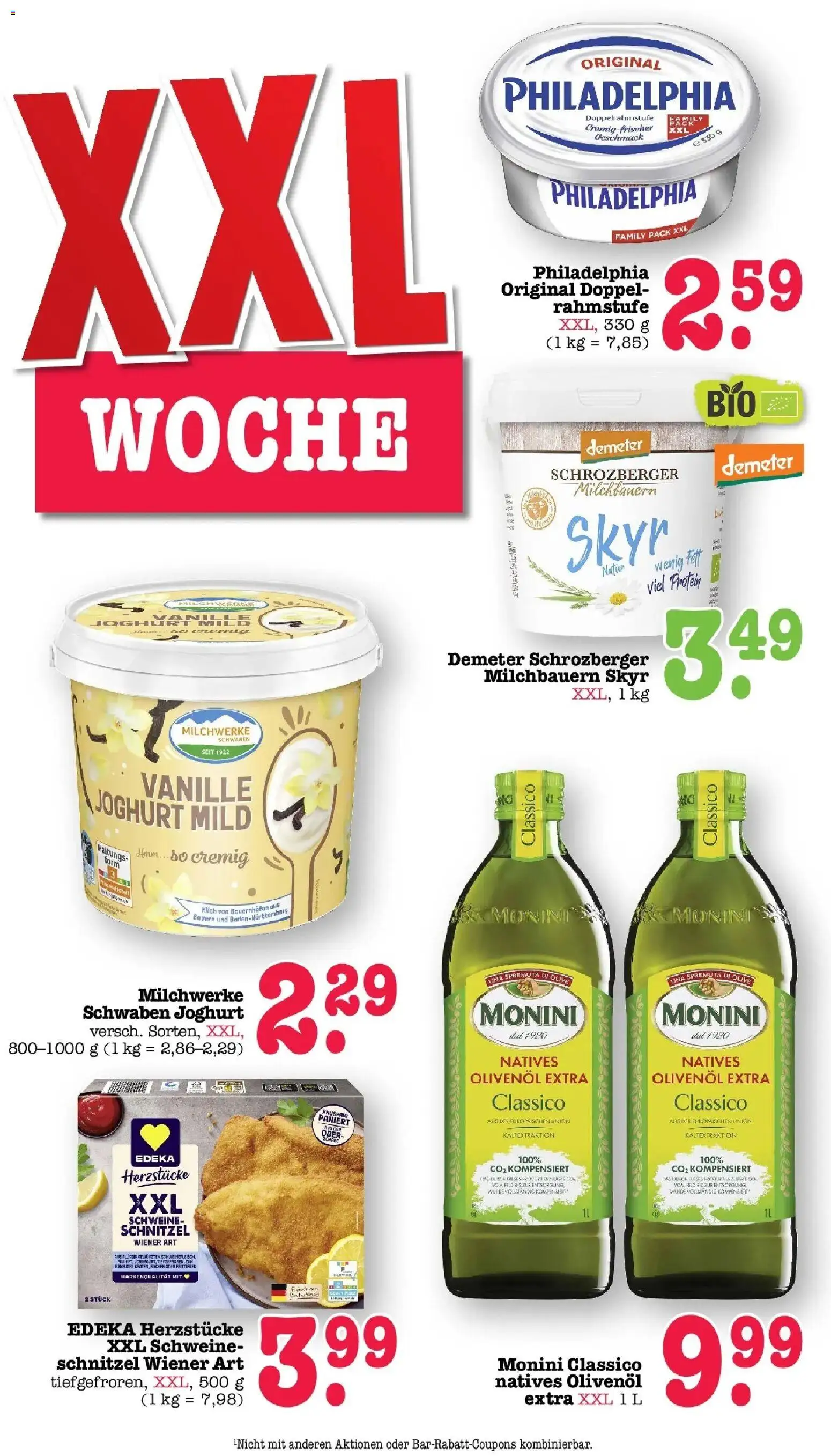 Edeka prospekt Bühlertal	 – gültig ab 05.04.2026 | Seite: 62 | Produkte: Joghurt, Philadelphia, Schnitzel, Skyr