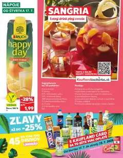 Kaufland Bratislava-Dúbravka │ platný od 17.07.2025 | Strana: 46 | Produkty: Hodiny, Pomaranče, Citróny, Ovocie