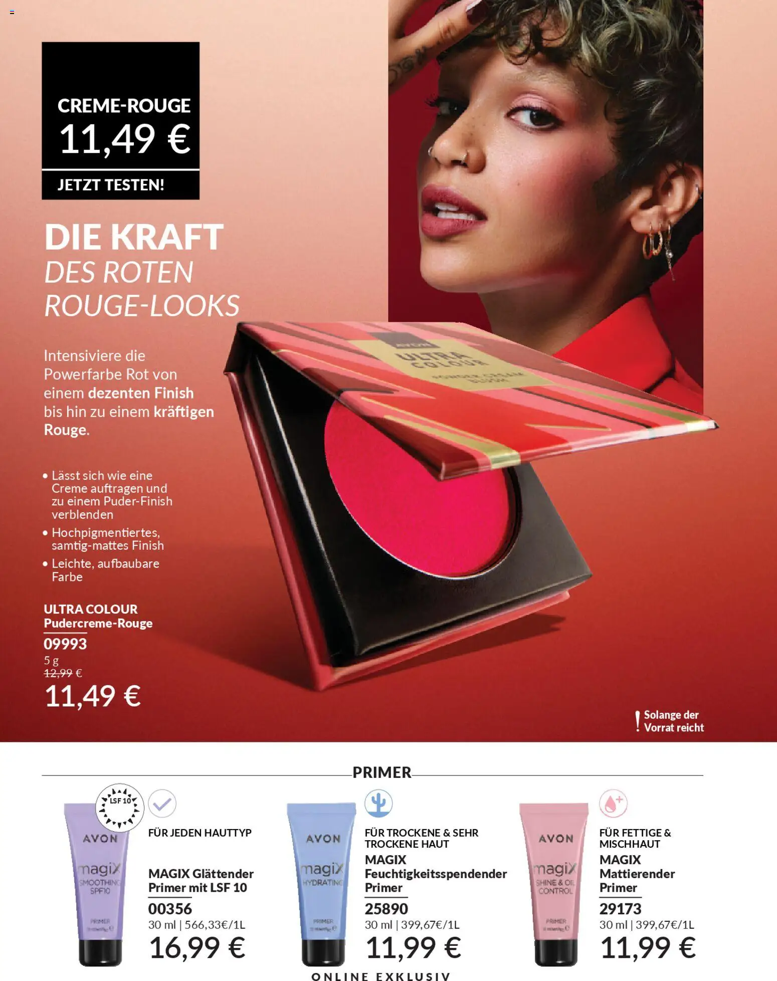 AVON Katalog März 2026 – gültig ab 01.03.2026 | Seite: 186 | Produkte: Finish, Creme, Primer