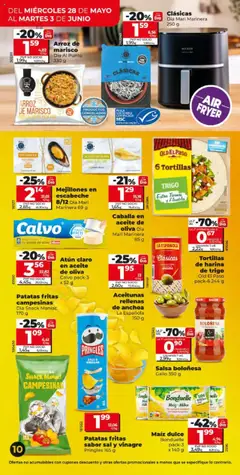 Dia - folleto Market │ válido desde el 28.05.2025 | Página: 10 | Productos: Arroz, Pescado, Anchoa, Atún claro