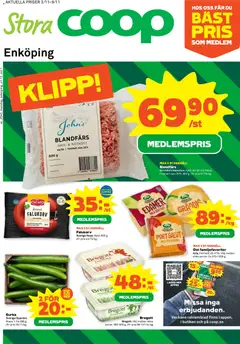 Stora Coop - Enköping - Förhandsvisning av reklamblad från butik Stora Coop aktuell från 03.11.2025