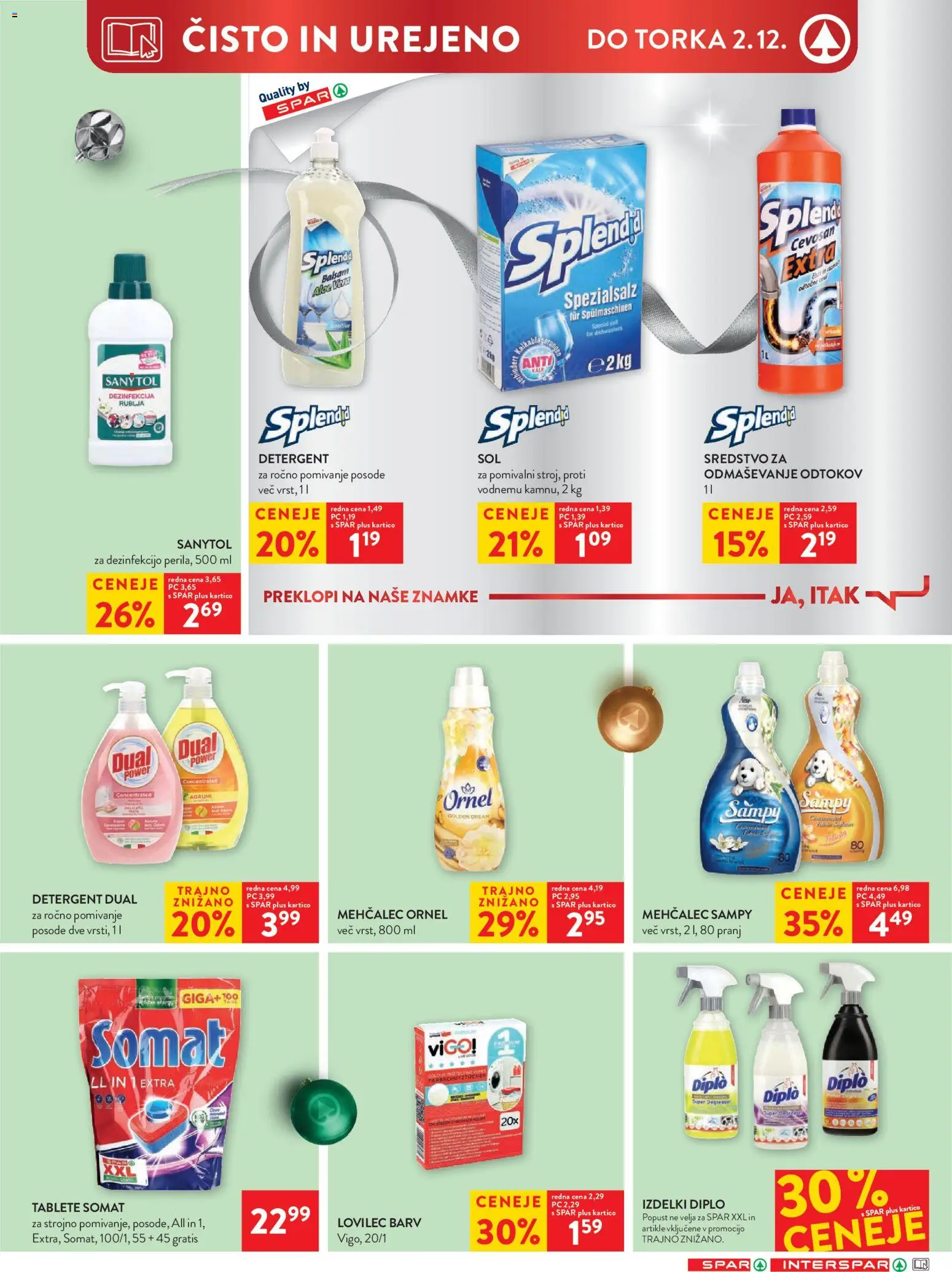 Novi Spar katalog ponudbe – veljaven od 26.11.2025 | Stran: 31