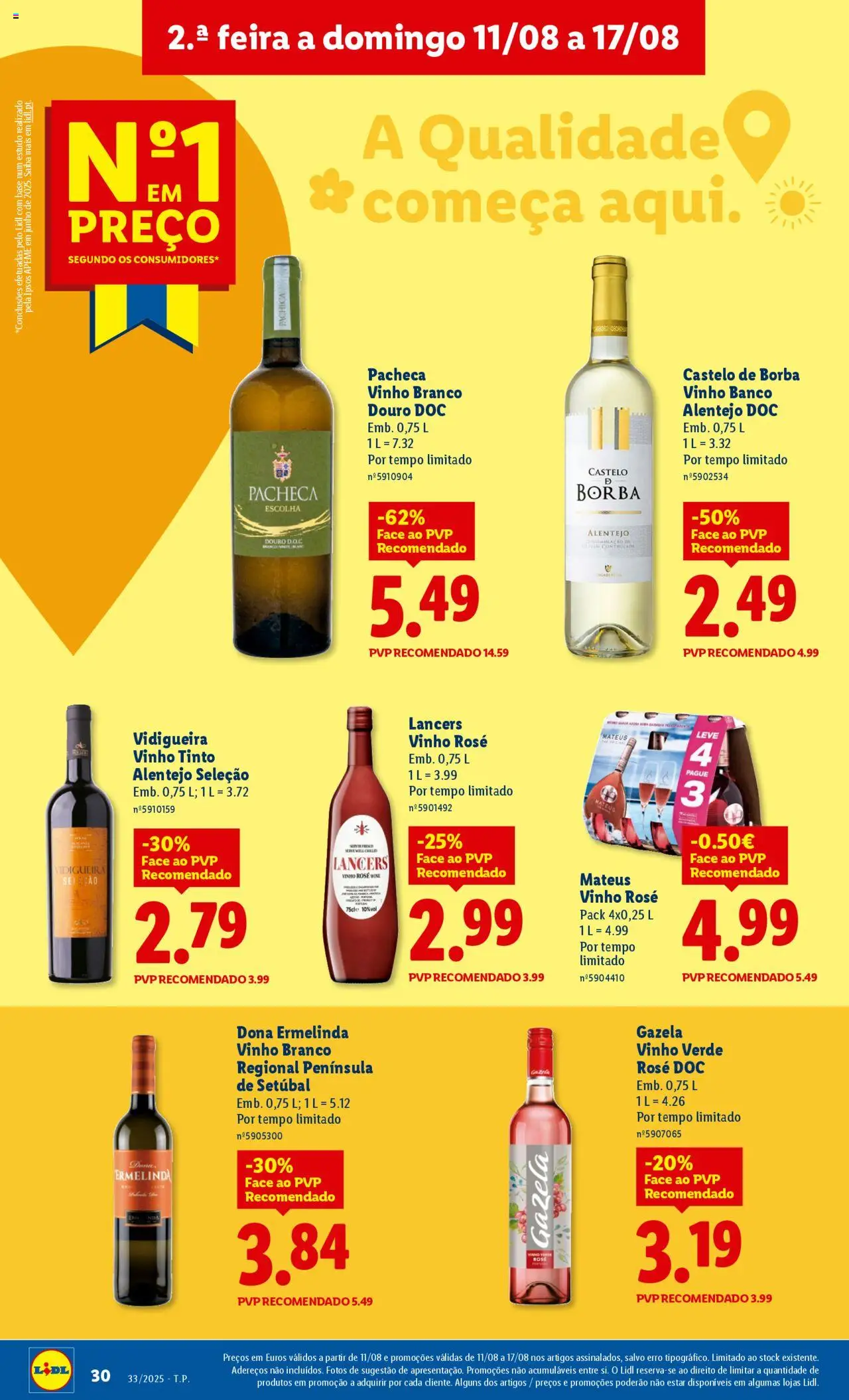 Lidl folheto │ válido de 11.08.2025 | Página: 30 | Produtos: Banco, Base, Vinho, Vinho tinto