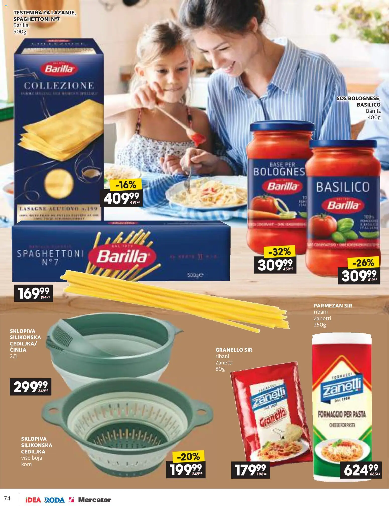 Idea katalog - važi od 09.04.2026 | Strana: 74 | Proizvode: Sos, Sir, Parmezan