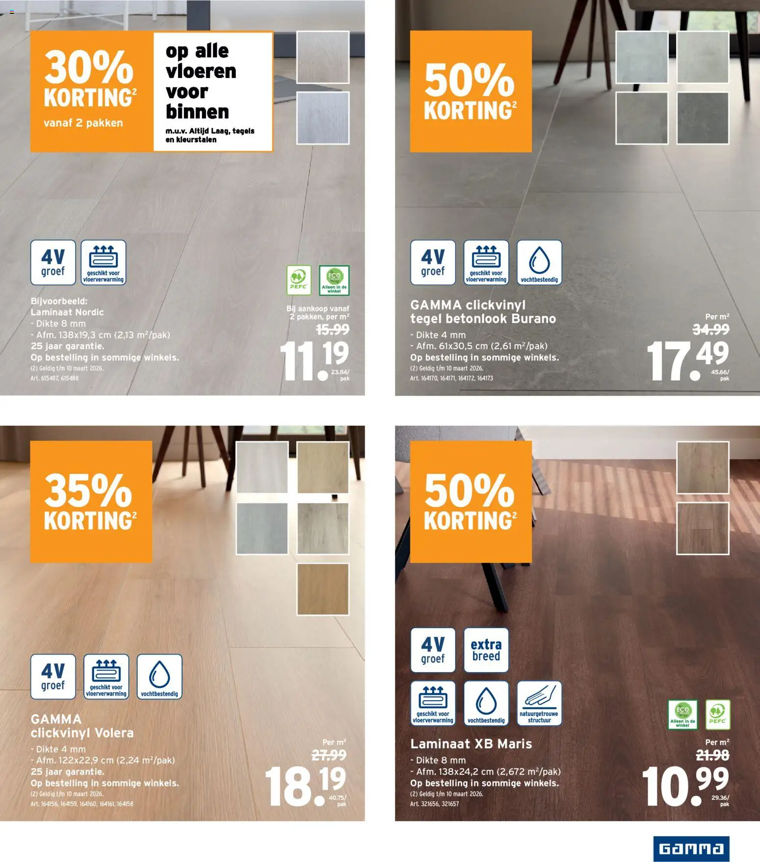 {H1} | Pagina: 16 | Producten: Vloeren