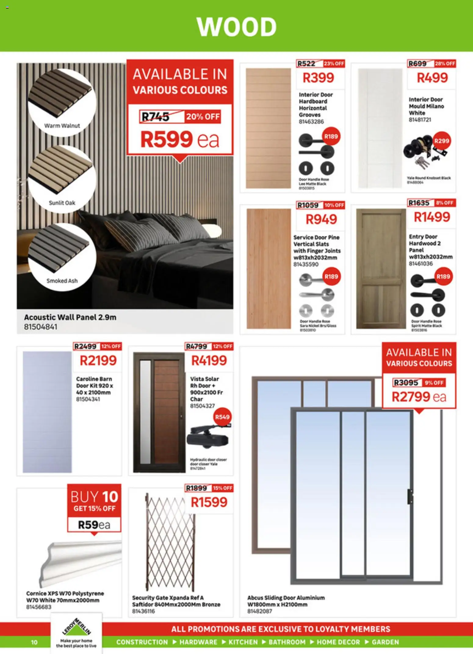 New Leroy Merlin catalogue – valid from 02.03.2026 | Page: 10 | Products: Gate