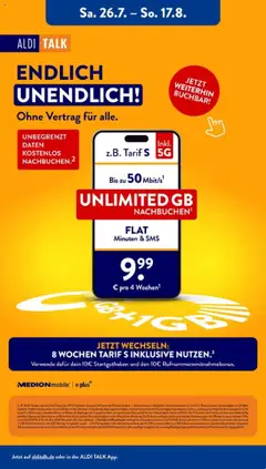 Aldi Süd Prospekt 	 - gültig ab dem 11.08.2025 | Seite: 27 | Produkte: Tür