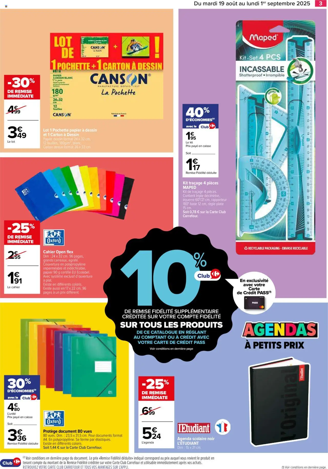  | Page: 3 | Produits: Règle, Base, Couverture